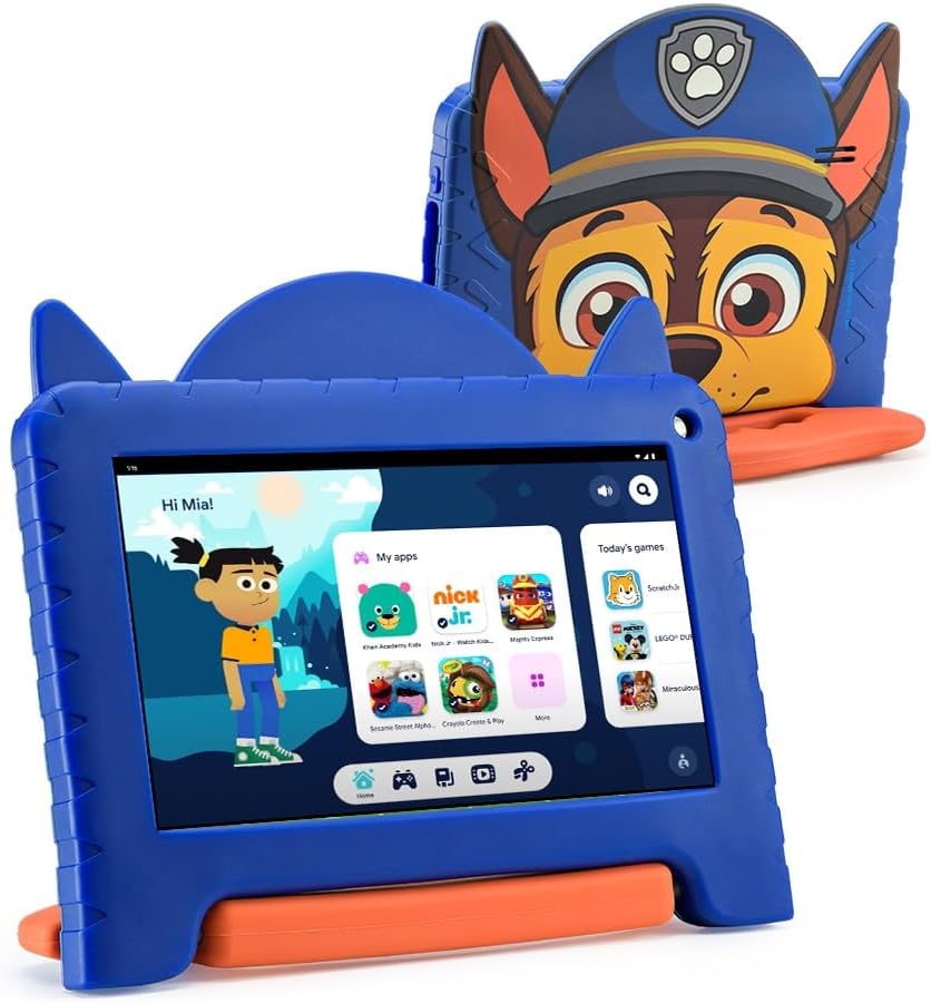 Tablet Infantil Patrulha Canina Chase 4GB RAM + 64GB 3