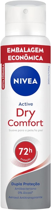 Desodorante Nivea Dry Comfort Plus Aerossol - Antitranspirante Feminino  150ml - Desodorante - Magazine Luiza