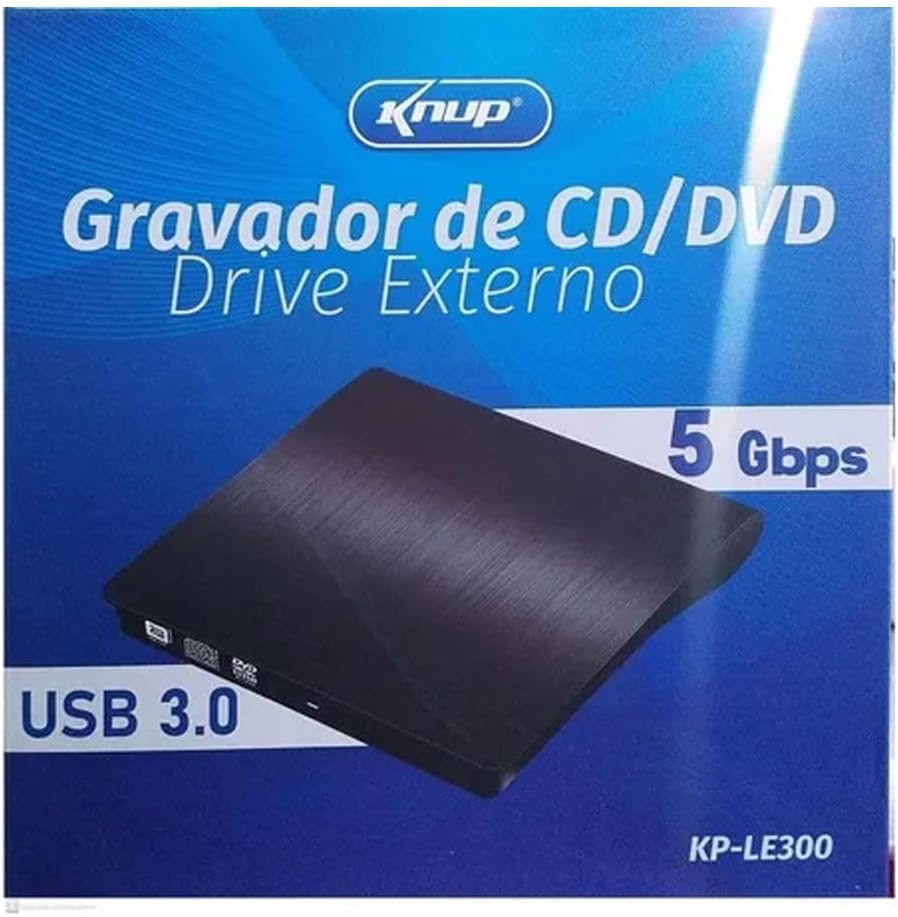 Gravador CD/DVD Knup LE300 2