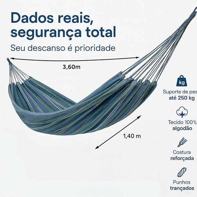 Rede de Dormir Solteiro 4