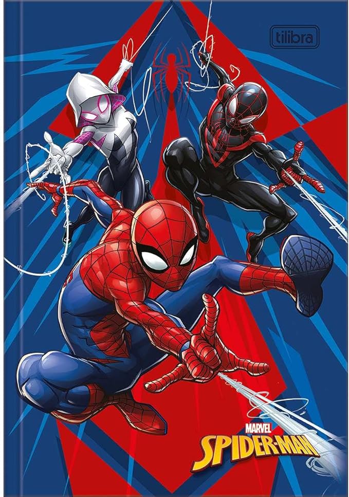 Cadernos Brochura Tilibra Spider-Man - Pacote com 5 2
