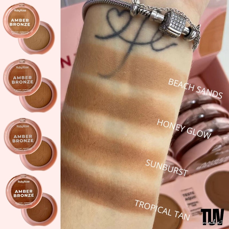Bronzer Compacto-Amber Bronze Honey Glow 3