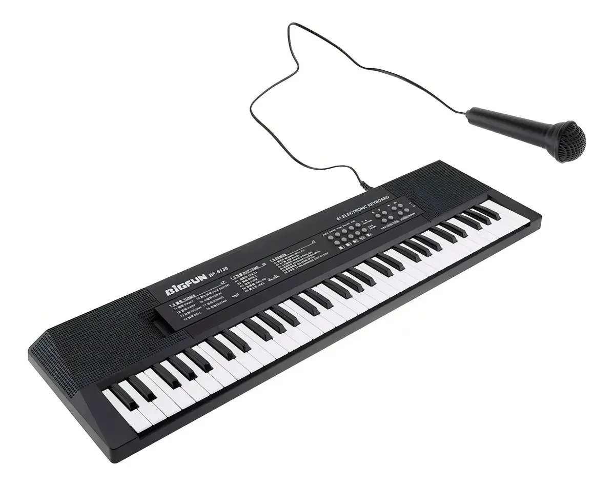 Teclado Infantil 61 Teclas BigFun 2