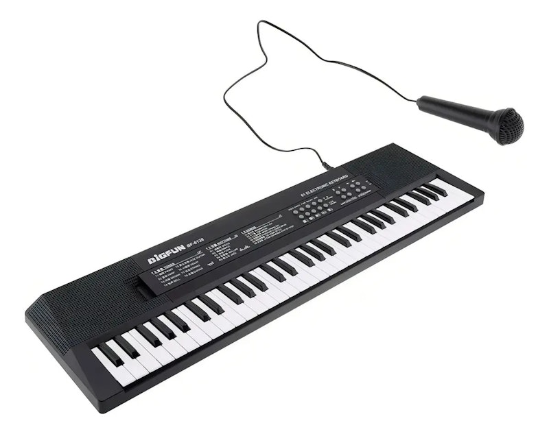 Teclado Infantil 61 Teclas BigFun 2