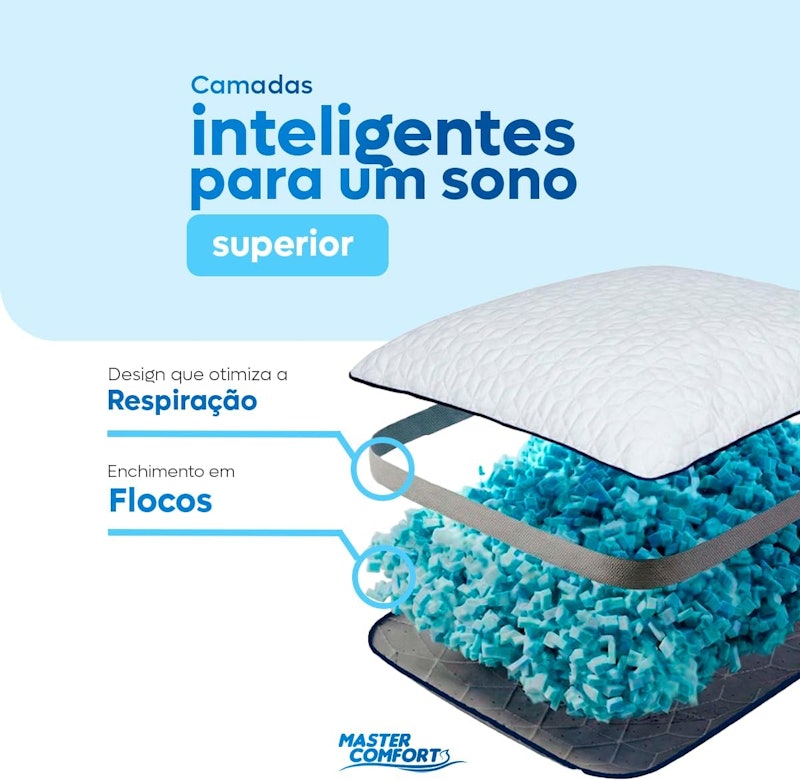Travesseiro Viscogel Ice 5
