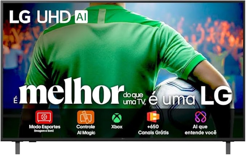 Smart TV LG UHD AI 4K UA85 de 75" 2025 1