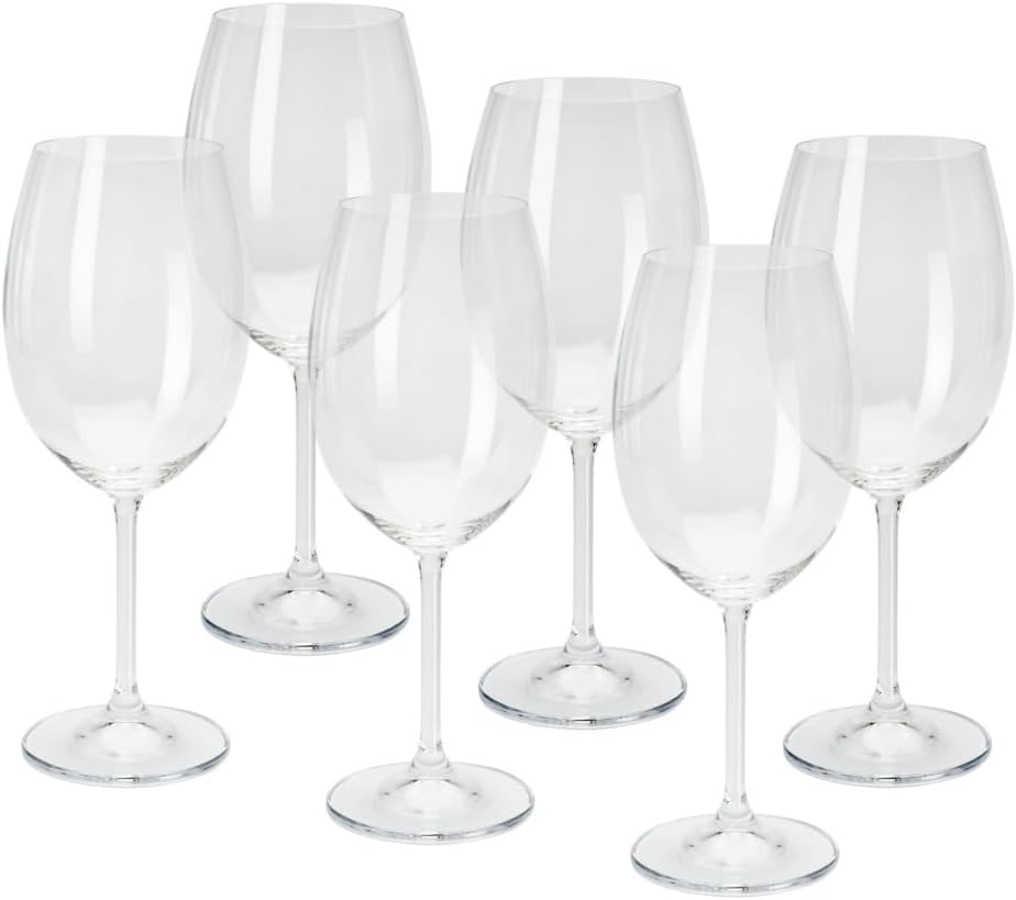 Conjunto 6 Taças de Vinho Tinto de Cristal Ecológico Gastro/Colibri 450 ml  1