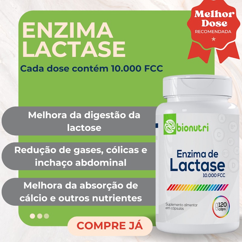 Enzima de Lactase 3