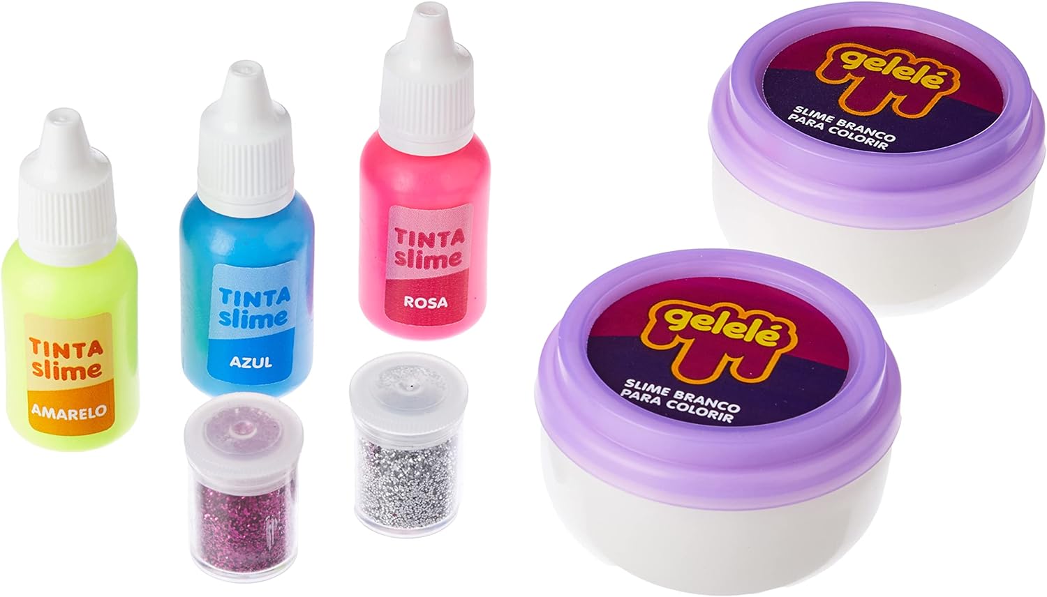 Gelelé Slime Tie Dye Super 3