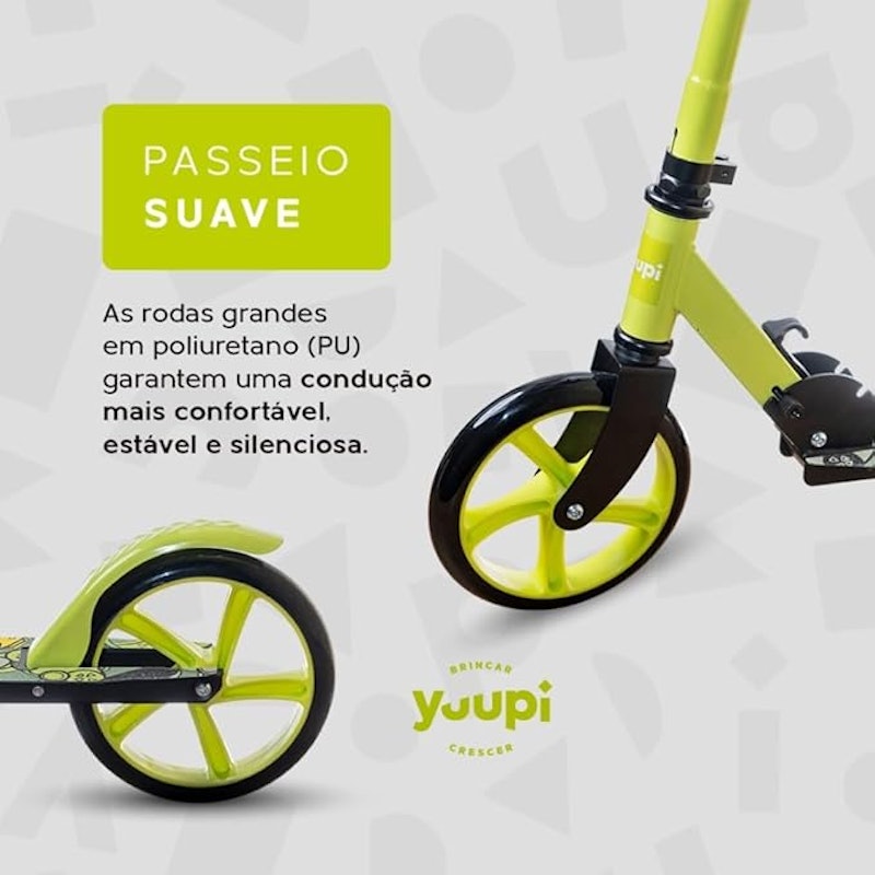Patinete Juvenil Dobrável com Descanso Yuupi 3