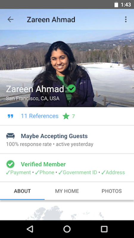Couchsurfing Travel App 4