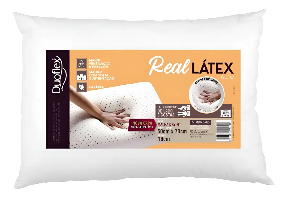 Top 10 Melhores Travesseiros Duoflex em 2026 (Nasa, Látex e Altura Regulável) 3