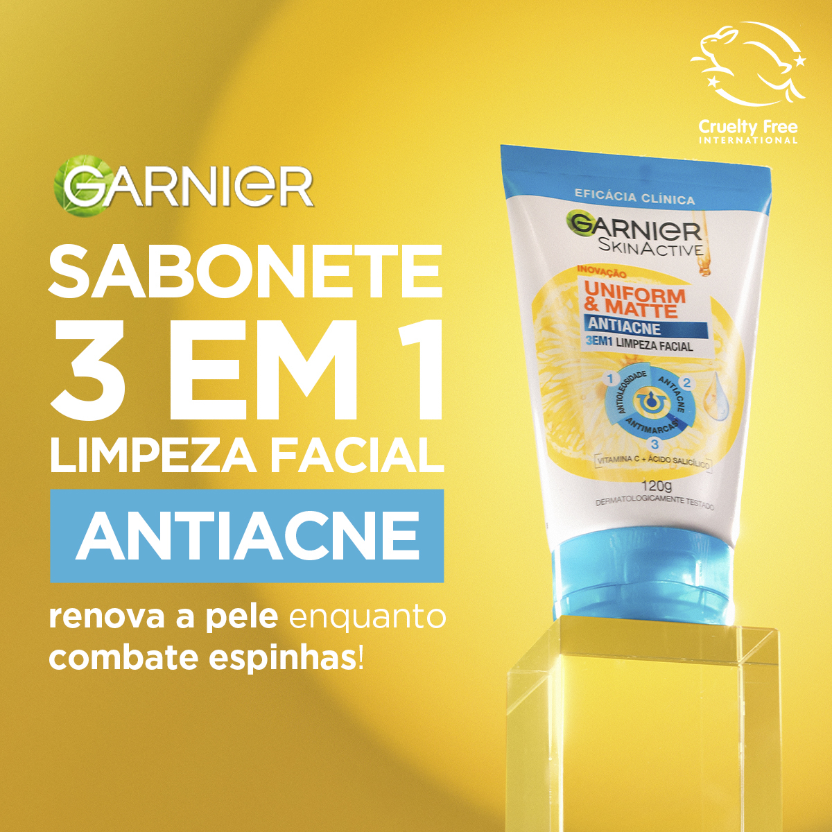 Limpeza Facial 3 em 1 Antiacne 2
