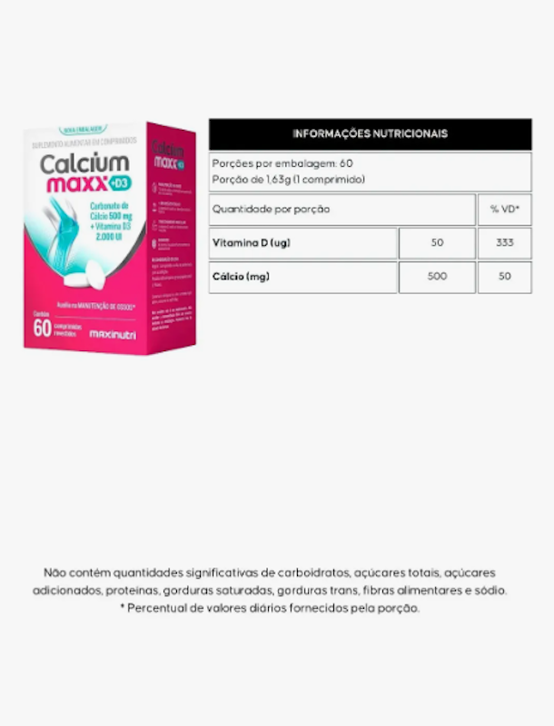Calcium Maxx + D3 2