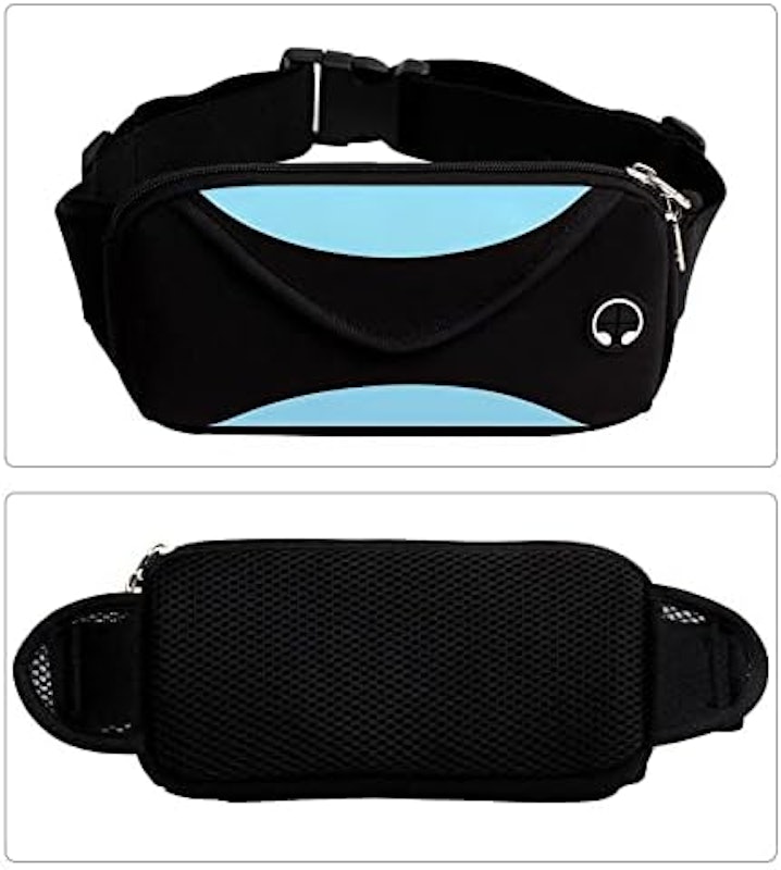 Pochete Esportiva Slim Impermeável (Azul) 2