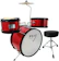 NY-F1RST Bateria Infantil Acústica 2T com Banco e Pedal 1
