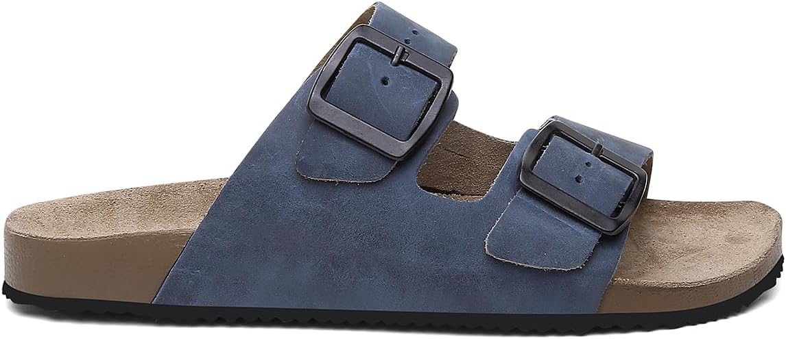 Sandália Birken em Couro Casual Stock 4