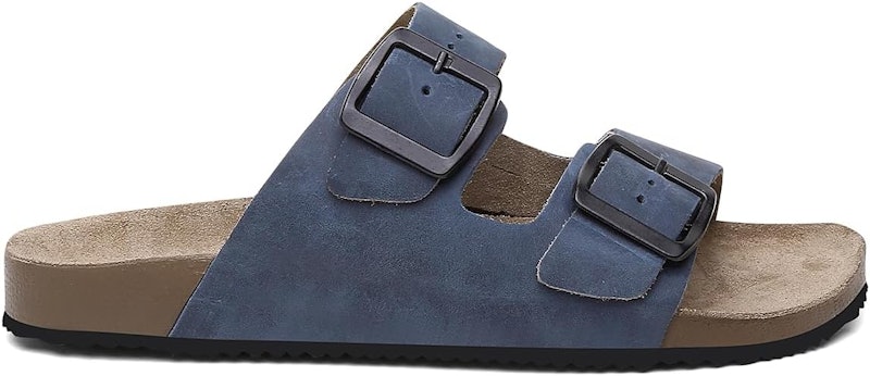 Sandália Birken em Couro Casual Stock 4