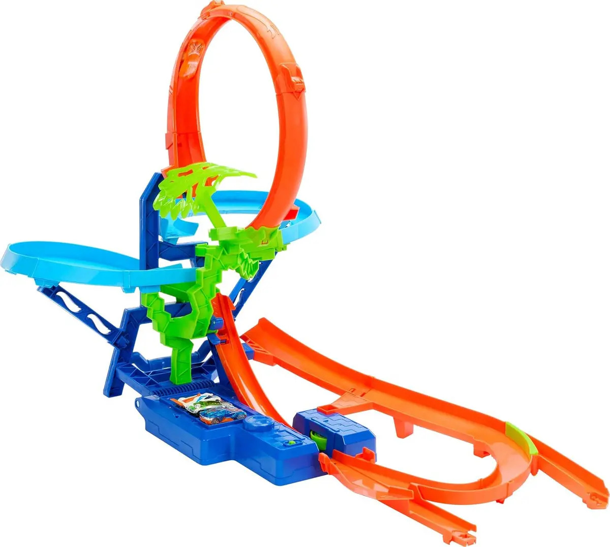 Pista Hot Wheels Stunt Tracks Choque Multi-Aéreo 1