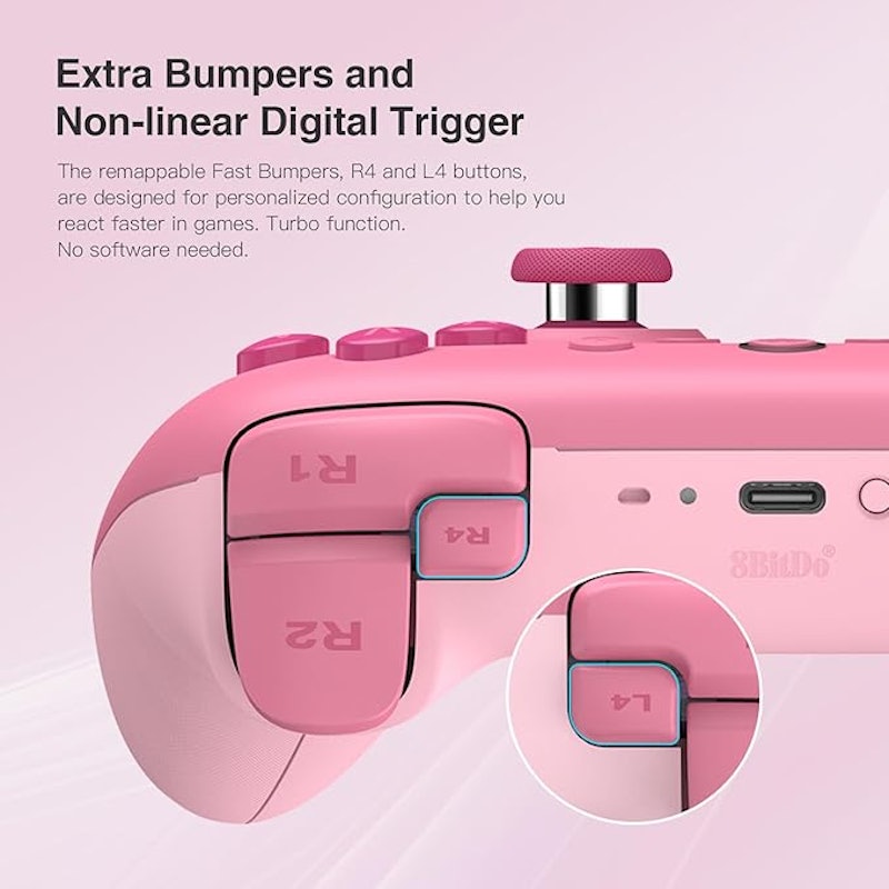Controle Ultimate 2C Bluetooth Nintendo Switch 3