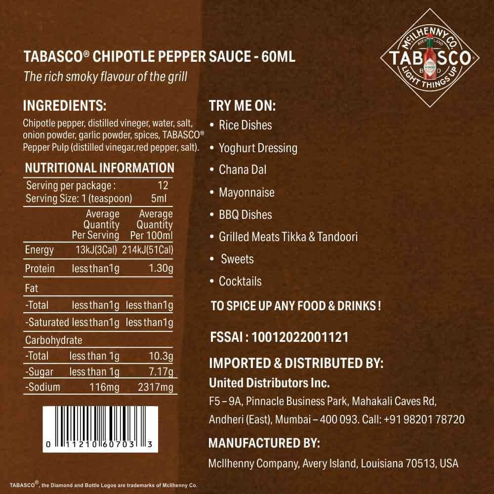 Tabasco Brand Chipotle Pepper Sauce 2