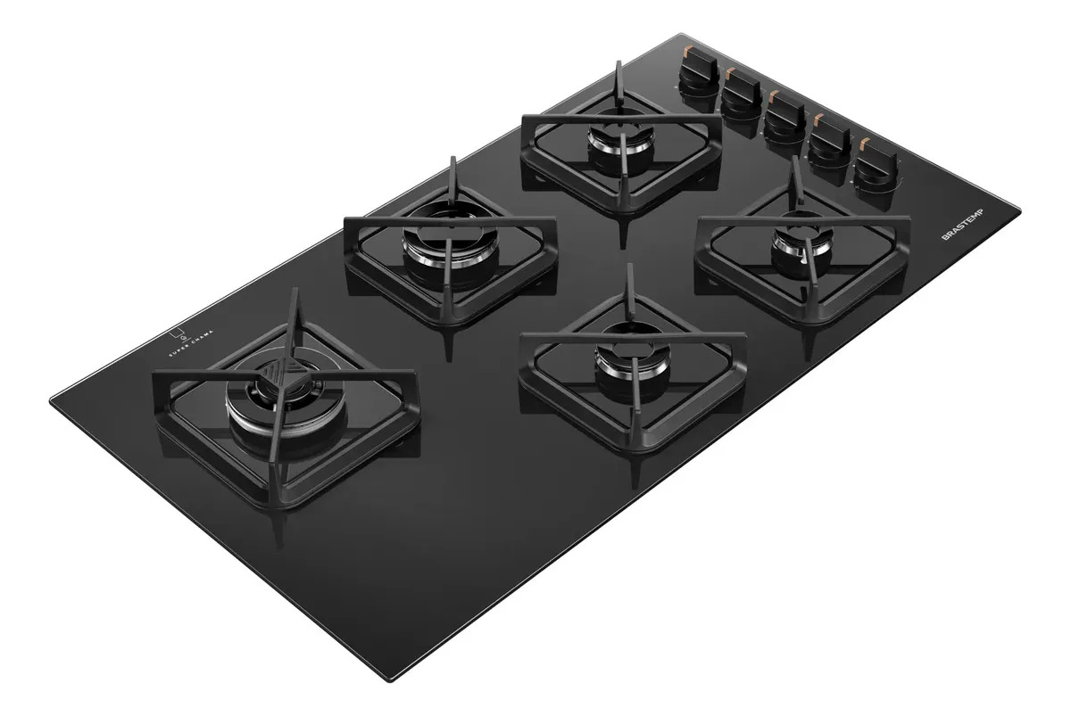 Cooktop 5 Bocas a Gás 2