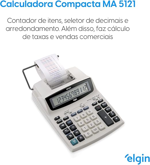 Calculadora com Impressão Bicolor 2