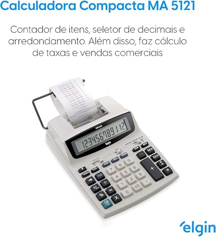 Calculadora com Impressão Bicolor 2