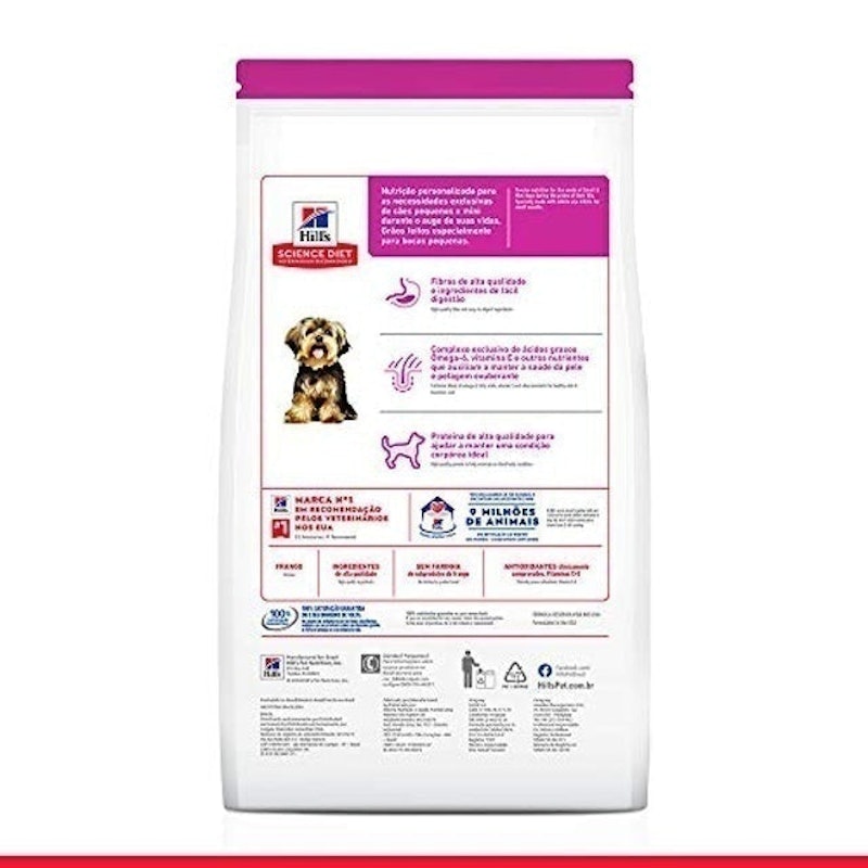 Hill's Science Diet Cães Adultos Pequenos e Mini 2