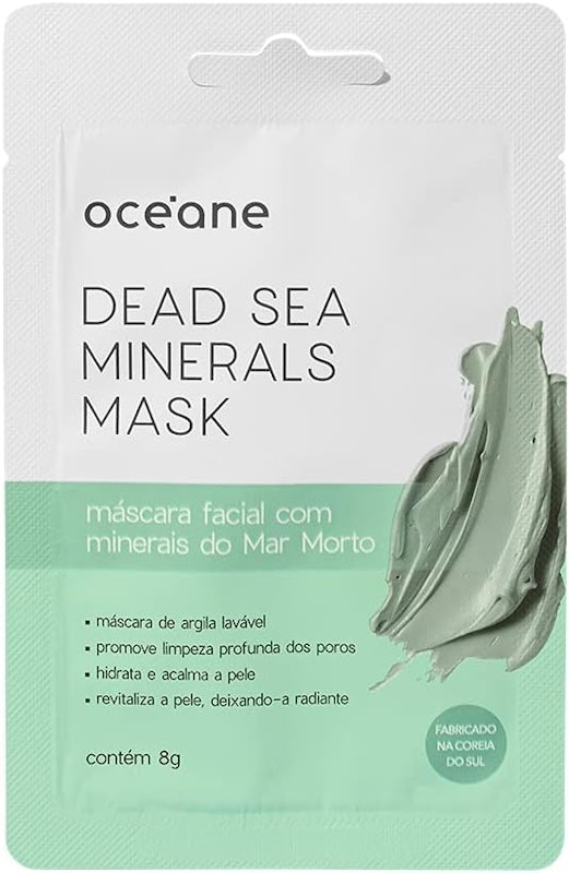 Máscara Facial com Minerais do Mar Morto - Dead Sea Minerals Mask 1