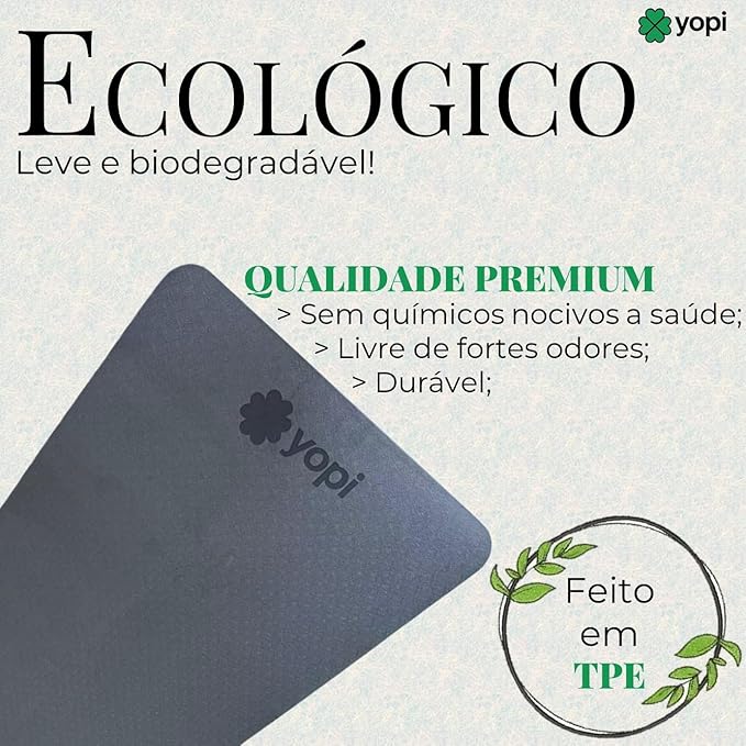 Tapete de Yoga TPE Yopi 2