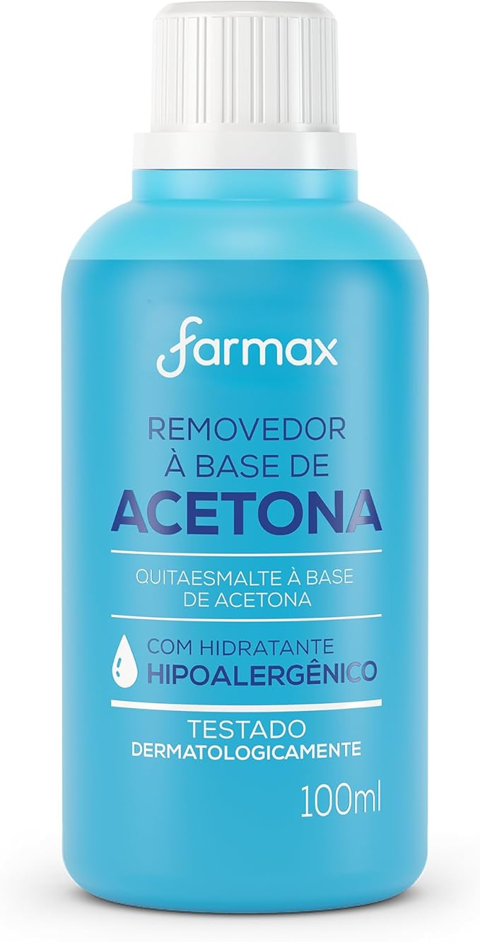 Removedor Esmalte com Acetona Farmax 1