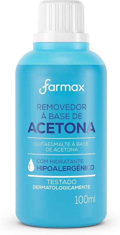 Removedor Esmalte com Acetona Farmax 1