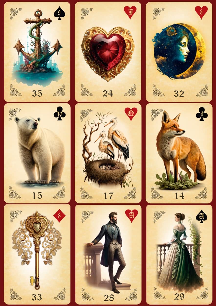 Baralho Cigano Lenormand Clássico 4