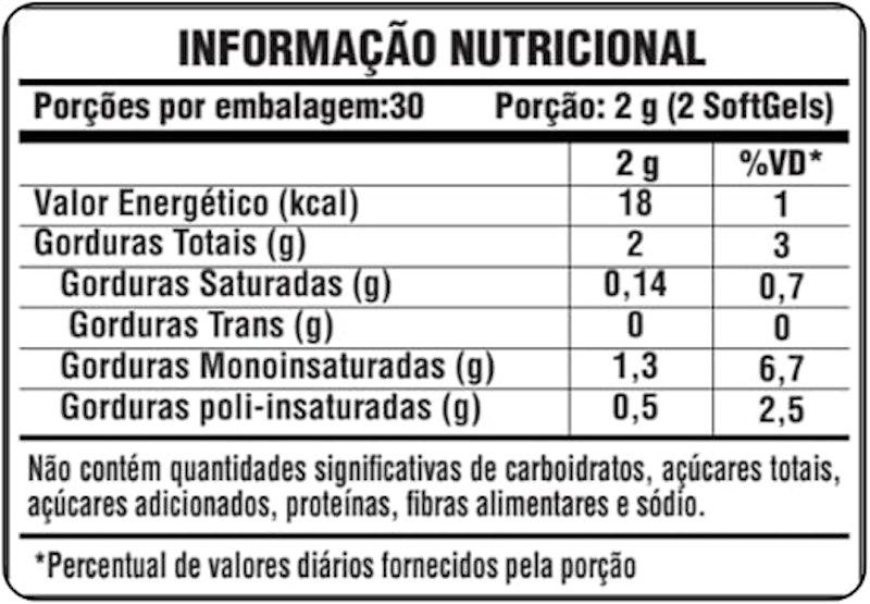 Óleo de Cártamo 2000 mg 2