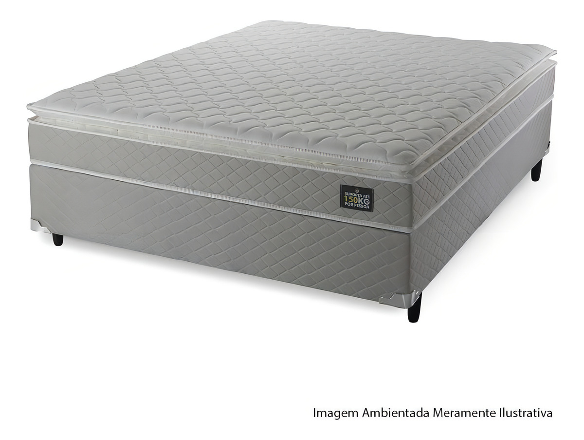 Colchão Casal Strong Pillow Top Espuma D45 2