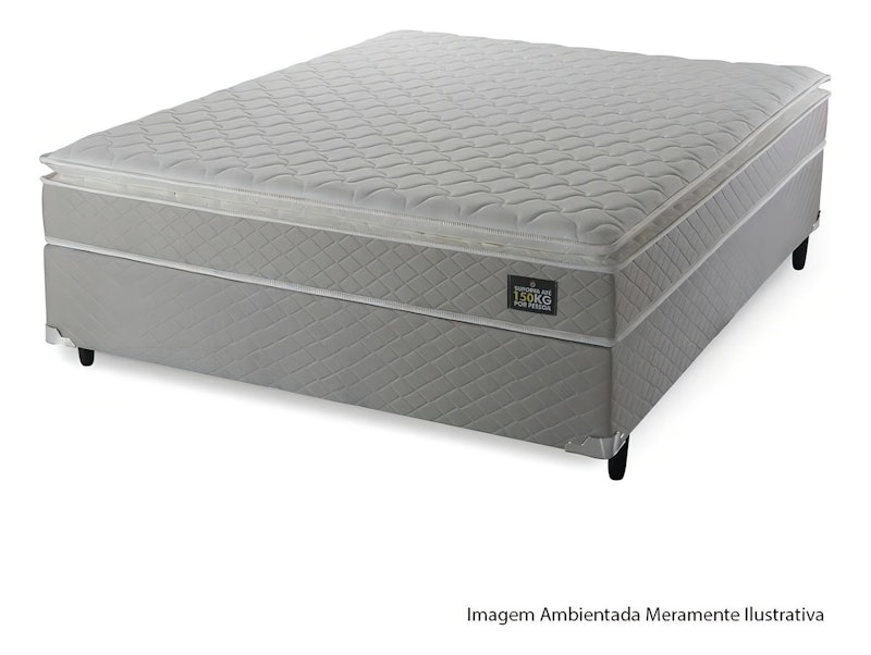 Colchão Casal Strong Pillow Top Espuma D45 2