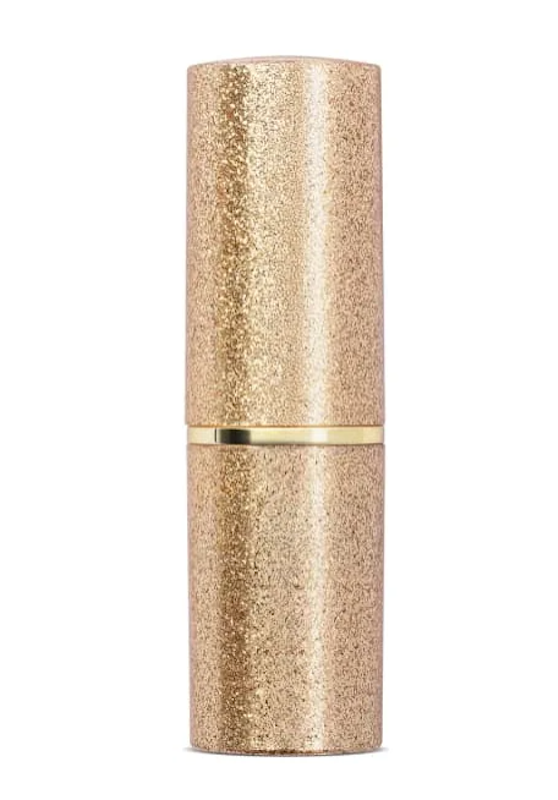 Batom Cremoso Vermelho Glam Paetê 3