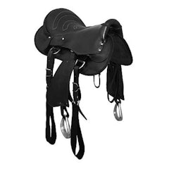 Sela para Cavalo Preta Selaria Marçal Australiana Tradicional