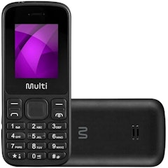 Celular UP 4G Dual Chip Mp3 Preto Multi