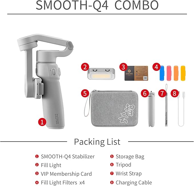 Estabilizador de Celular Smooth Q4 2