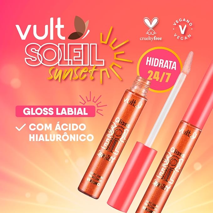 Gloss Labial Praiana Soleil Sunset 2