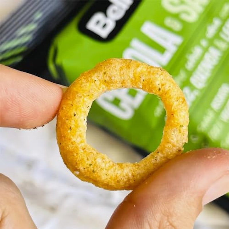 Salgadinho de Cebola e Salsa Sem Glúten Sem Leite Snack de Arroz Belive 2
