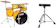 NAGANO Bateria Acústica Tagima Nagano Onix Skinny 20" 1