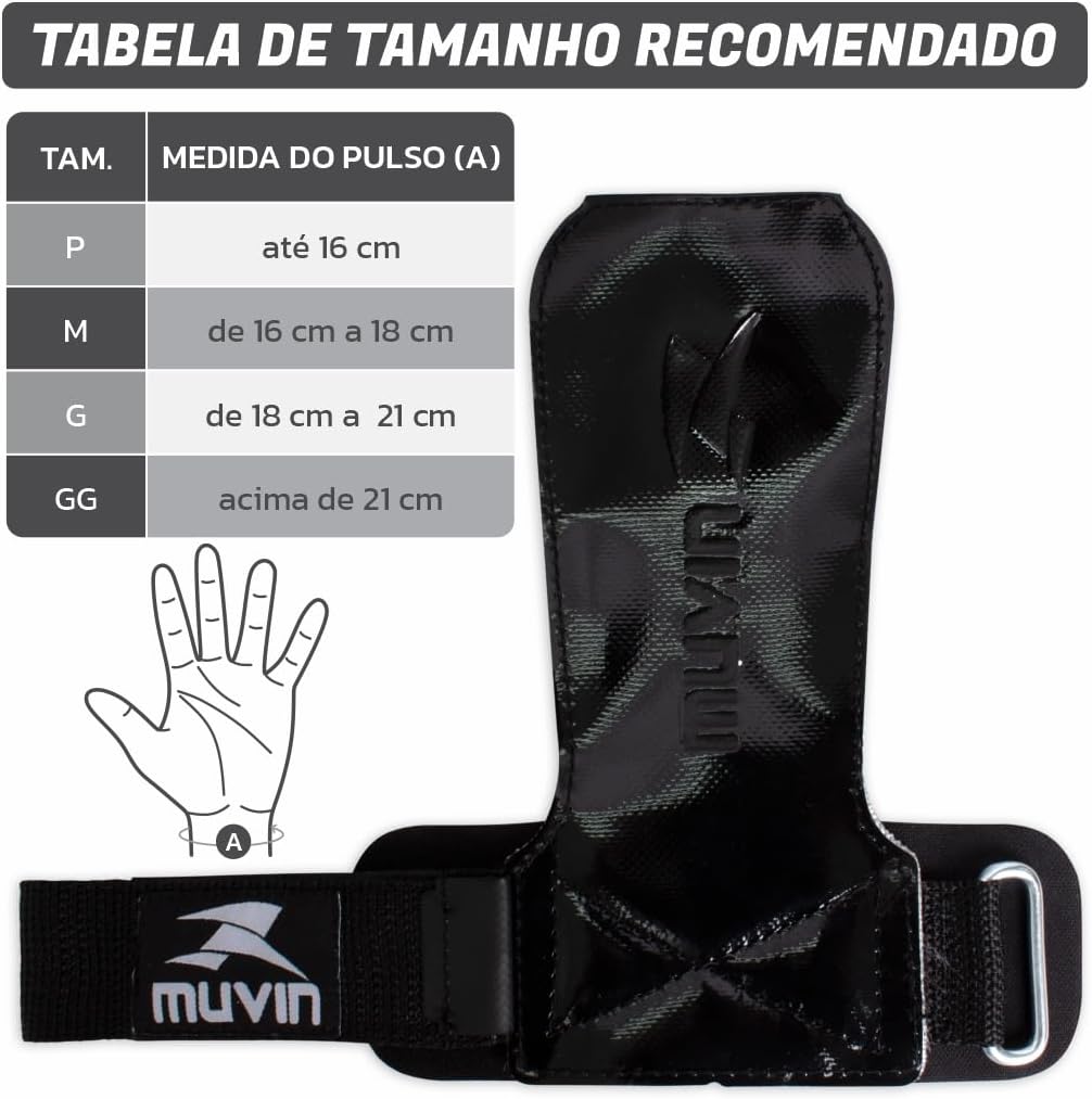 Luva Hand Grip para Crossfit Power  4