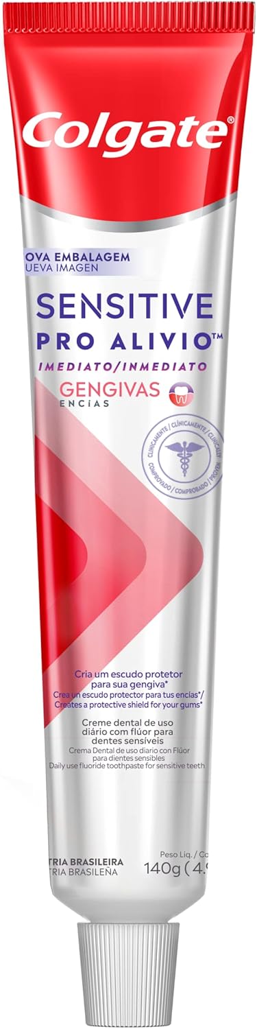 Creme Dental Colgate Sensitive Pro-Alívio Imediato Gengivas 4