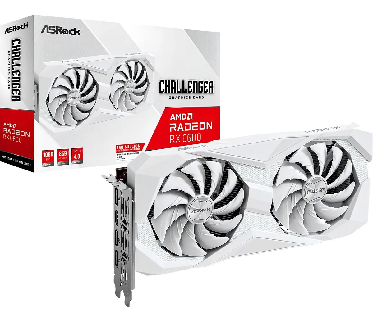 AMD Radeon RX 6600 Challenger D 8 GB 1