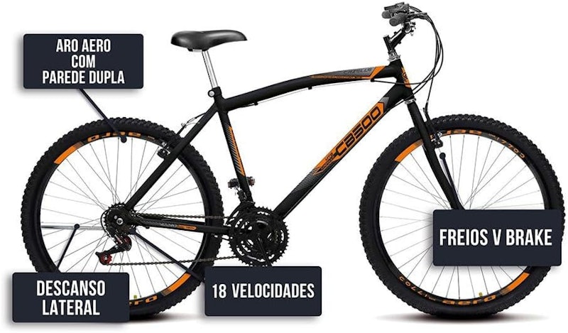 Bicicleta Aro 26 Colli Cazelle 5