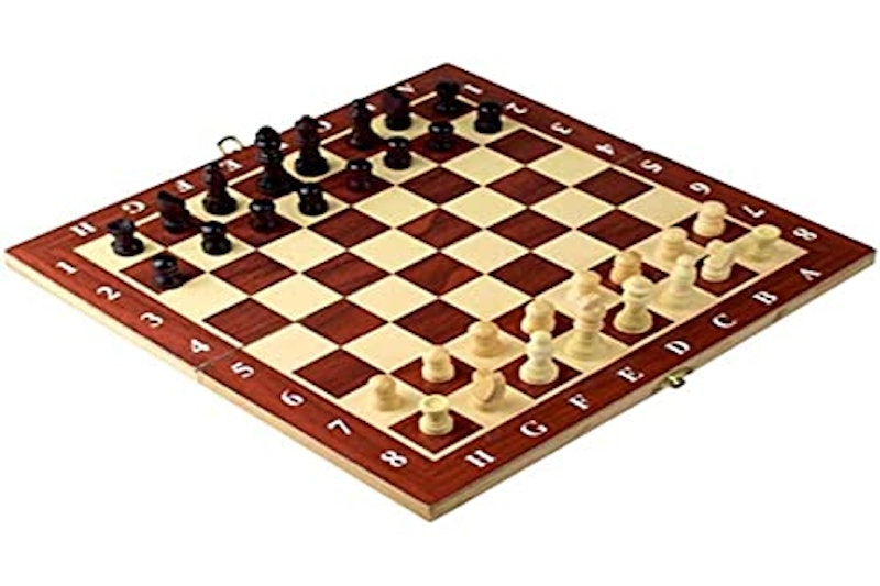 Xadrez Tabuleiro Peças Madeira 1