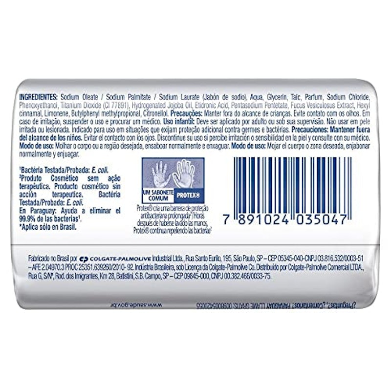 Sabonete em Barra Protex Limpeza Profunda 3